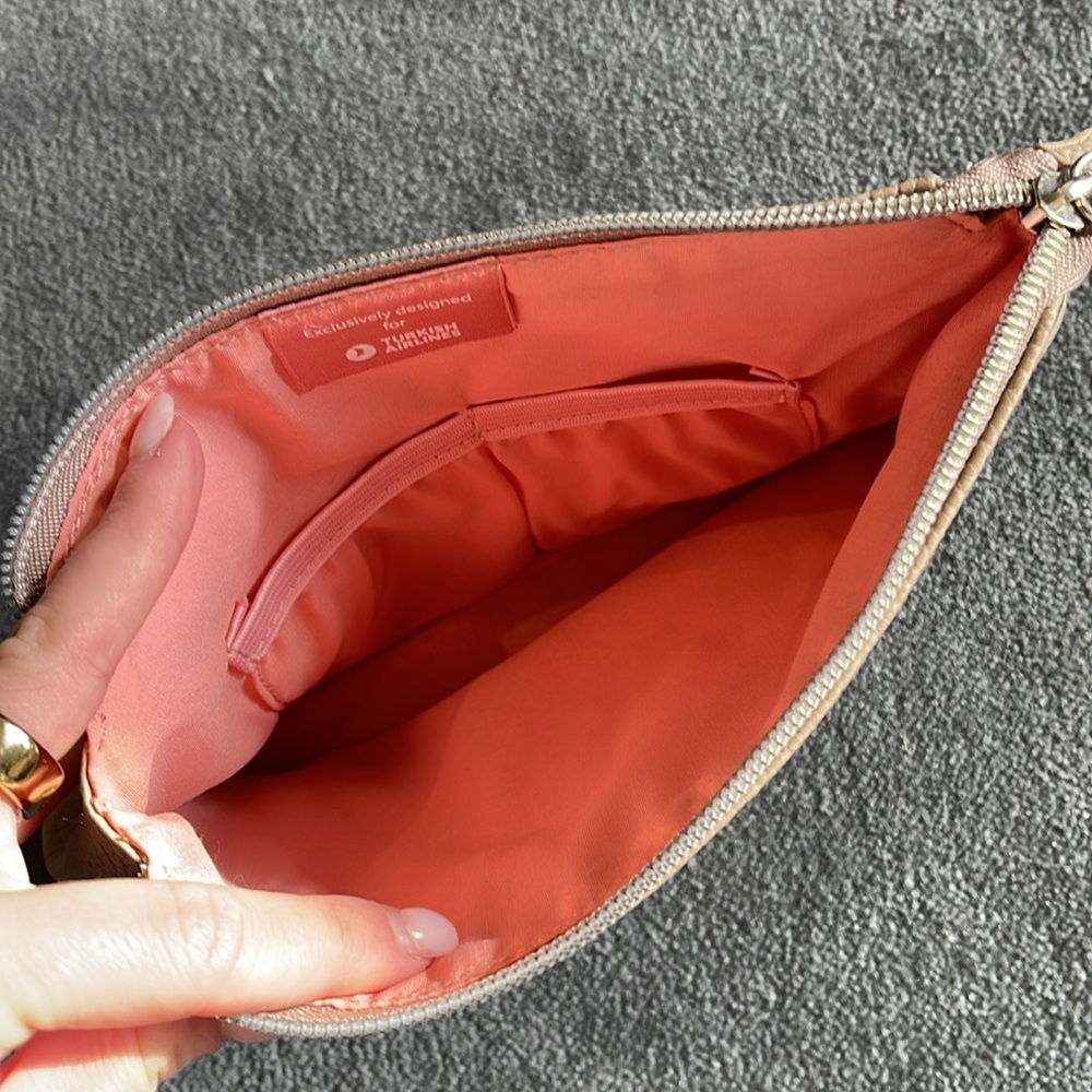Coccinelle Cosmetic Bag Tan - Picture 3 of 3